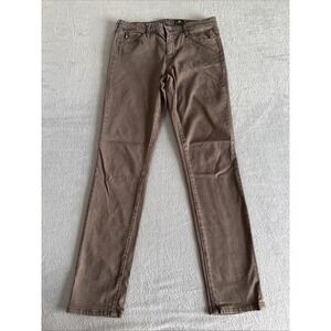 Adriano Goldschmied Jeans Women's  28R The Prima Cigarette Leg Skinny Brown